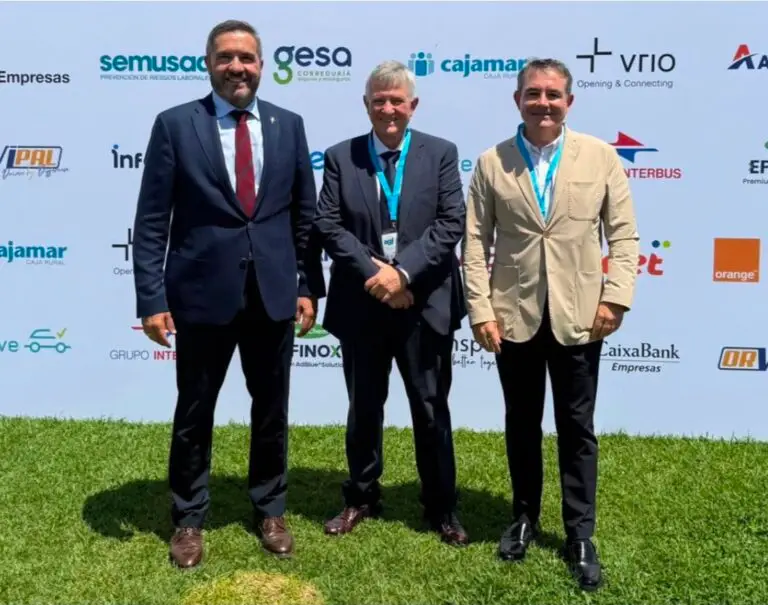 Mariano Albaladejo con presidentes FROET y CROEM