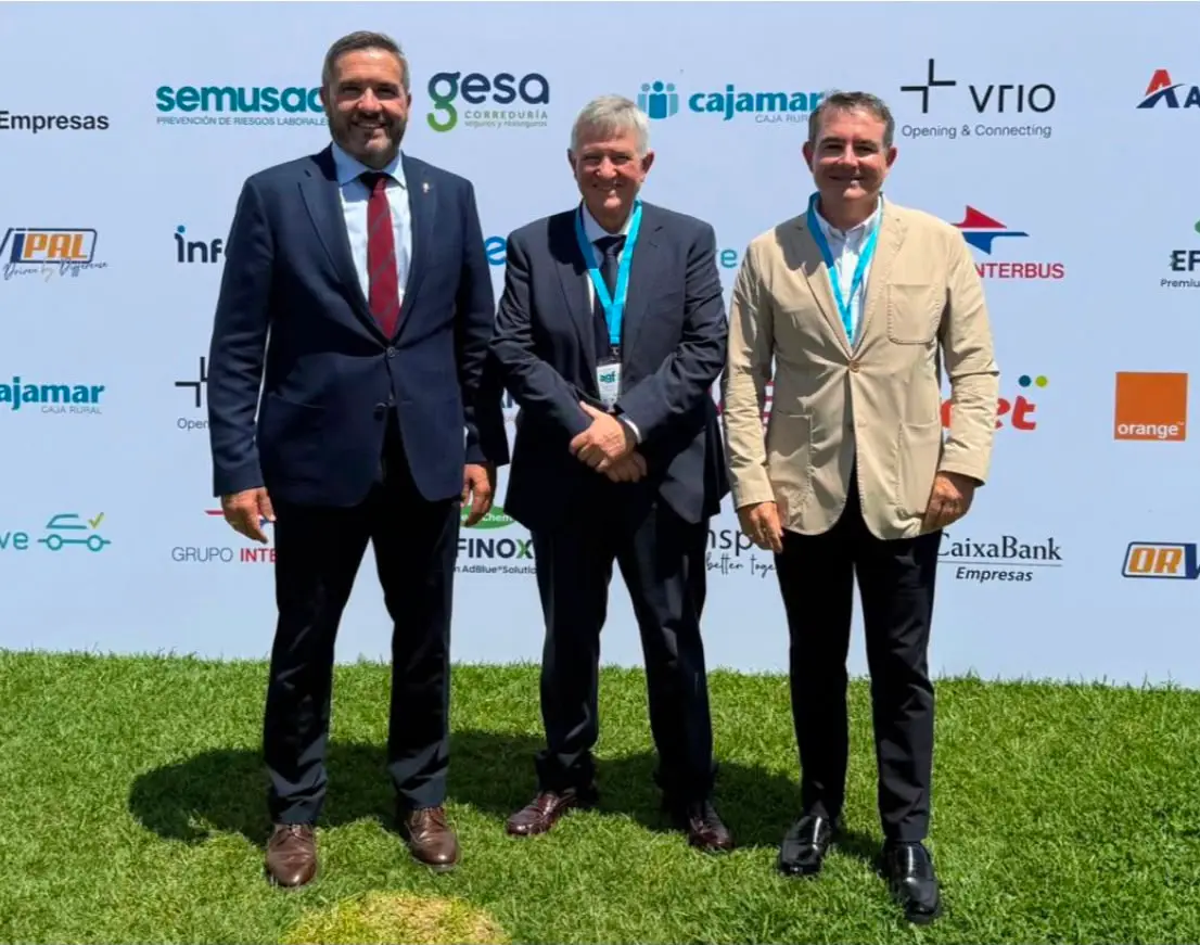 Mariano Albaladejo con presidentes FROET y CROEM